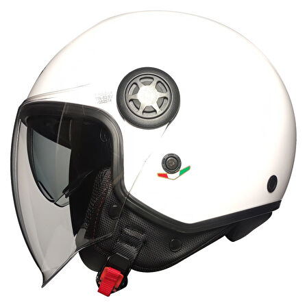 FREEM FR-612 YARIM KASK BEYAZ