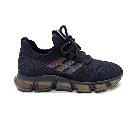 GUJA SİYAH KADIN SNEAKER SPOR AYAKKABI