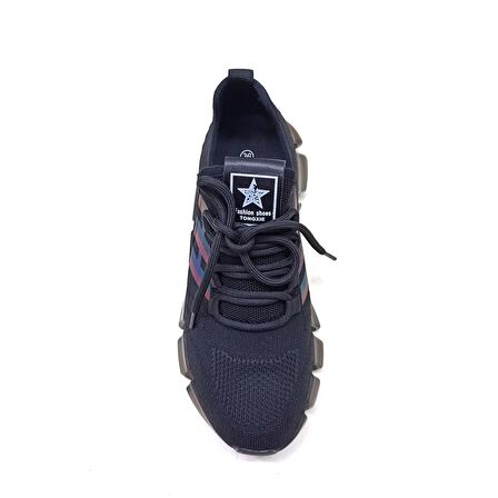 GUJA SİYAH KADIN SNEAKER SPOR AYAKKABI