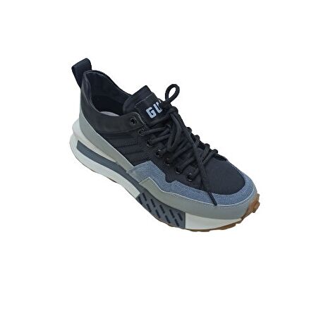 GUJA SİYAH ERKEK SNEAKER SPOR AYAKKABI