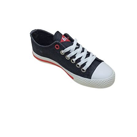 LEE COOPER SİYAH KISA KETEN SNEAKER SPOR AYAKKABI