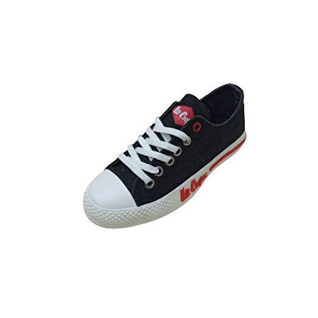 LEE COOPER SİYAH KISA KETEN SNEAKER SPOR AYAKKABI