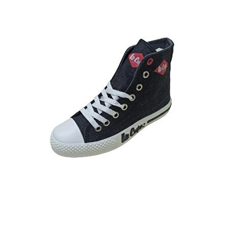 LEE COOPER SİYAH KISA KETEN SNEAKER SPOR AYAKKABI