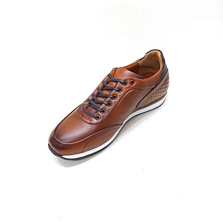 MARCOMEN KAHVERENGİ DERİ ERKEK SNEAKER AYAKKABI