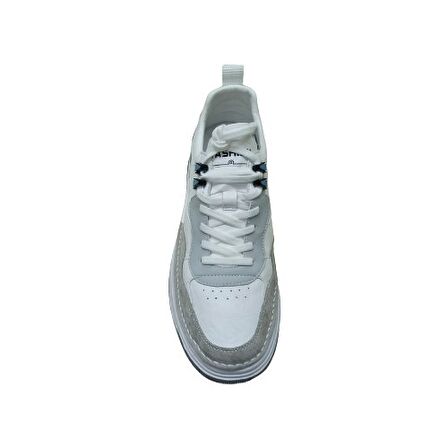 GUJA BEYAZ DERİ ERKEK SNEAKER SPOR AYAKKABI
