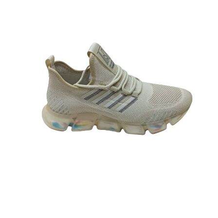 GUJA BEJ ERKEK DOKUMA KUMAŞ SNEAKER SPOR AYAKKABI