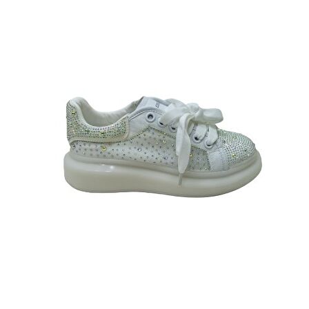 GUJA BEYAZ KADIN SNEAKER SPOR AYAKKABI
