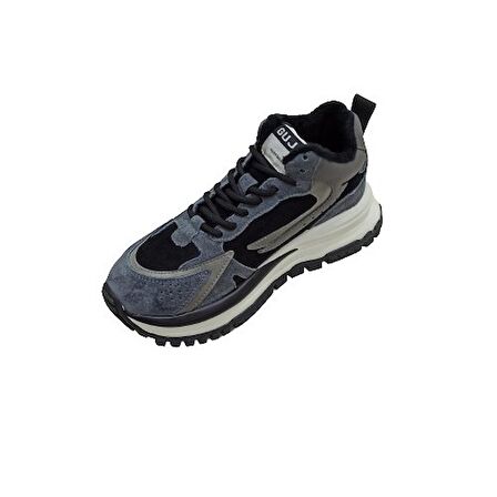 GUJA SİYAH KADIN SNEAKER BOT AYAKKABI