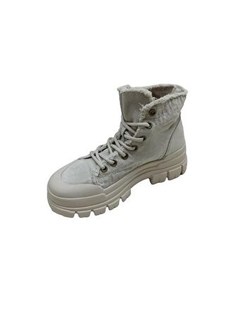 GUJA KETEN KADIN SNEAKER BOT AYAKKABI