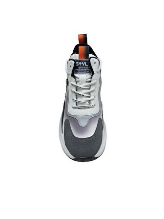 GUJA BEYAZ DERİ ERKEK SNEAKER SPOR AYAKKABI