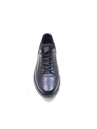 MARCOMEN SİYAH DERİ ERKEK SNEAKER AYAKKABI