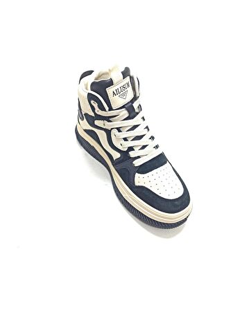 GUJA SİYAH KADIN SNEAKER BOT AYAKKABI