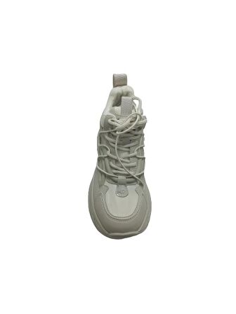 GUJA  BEJ KADIN SNEAKER BOT AYAKKABI
