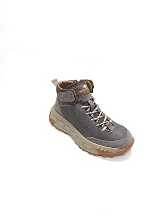 MARCOMEN GRİ DERİ ERKEK SNEAKER BOT AYAKKABI