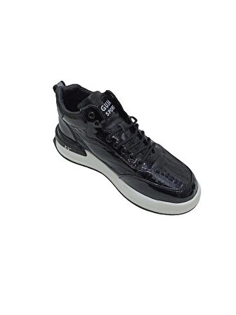 GUJA SİYAH ERKEK SNEAKER SPOR BOT AYAKKABI