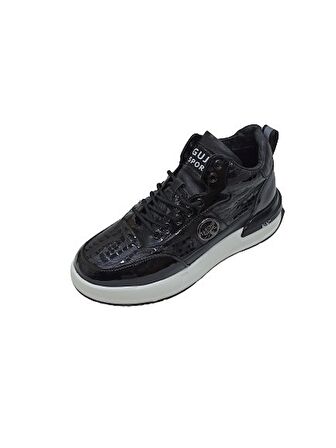 GUJA SİYAH ERKEK SNEAKER SPOR BOT AYAKKABI