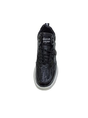 GUJA SİYAH ERKEK SNEAKER SPOR BOT AYAKKABI