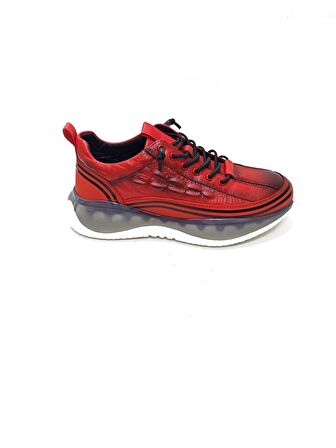 GUJA KIRMIZI ERKEK SNEAKER SPOR AYAKKABI
