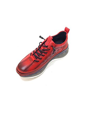 GUJA KIRMIZI ERKEK SNEAKER SPOR AYAKKABI