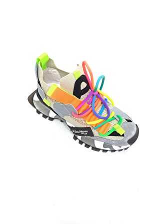GUJA BEJ KADIN SNEAKER SPOR AYAKKABI