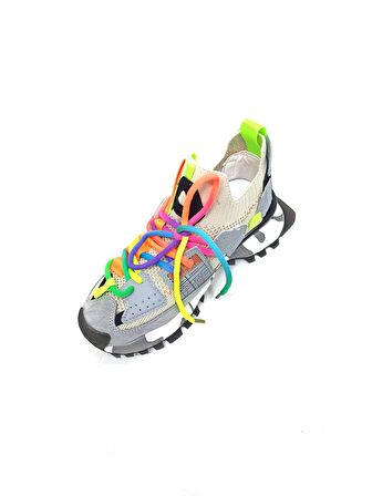 GUJA BEJ KADIN SNEAKER SPOR AYAKKABI