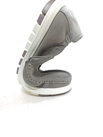 MARCOMEN GRİ DERİ ERKEK SNEAKER AYAKKABI