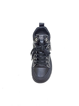 GUJA SİYAH KADIN SNEAKER BOT AYAKKABI
