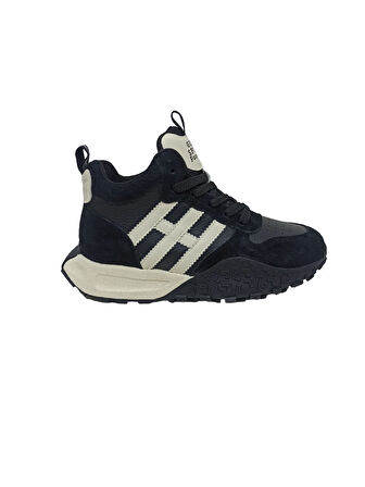 GUJA SİYAH KADIN SNEAKER BOT AYAKKABI