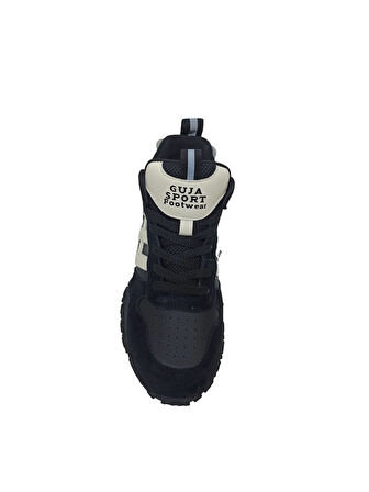 GUJA SİYAH KADIN SNEAKER BOT AYAKKABI