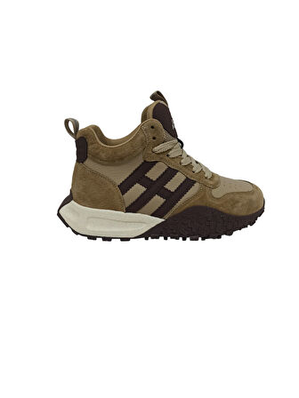 GUJA KAHVE KADIN SNEAKER BOT AYAKKABI