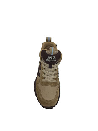 GUJA KAHVE KADIN SNEAKER BOT AYAKKABI