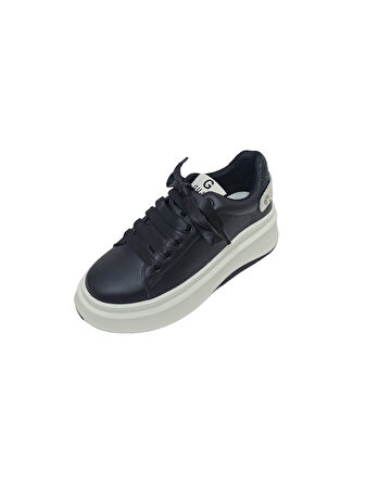 GUJA SİYAH KADIN SNEAKER SPOR AYAKKABI