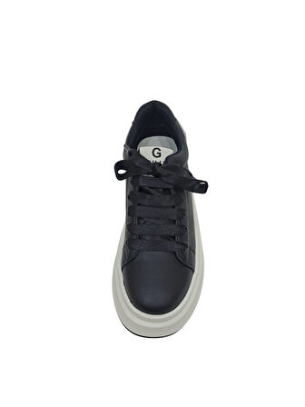 GUJA SİYAH KADIN SNEAKER SPOR AYAKKABI