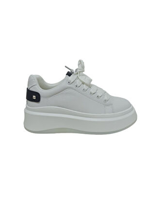 GUJA BEYAZ KADIN SNEAKER SPOR AYAKKABI