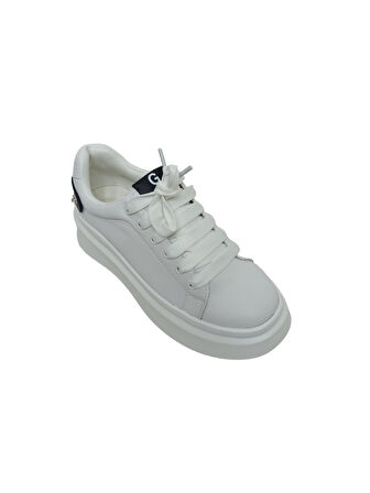 GUJA BEYAZ KADIN SNEAKER SPOR AYAKKABI