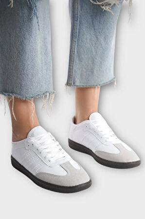 Kadın Rahat Hafif Spor Ayakkabı  BEYAZ