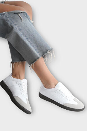 Kadın Rahat Hafif Spor Ayakkabı  BEYAZ