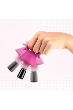 oje tutucu parmağa takılan oje standı rahat oje sürmek için ideal esnek standı