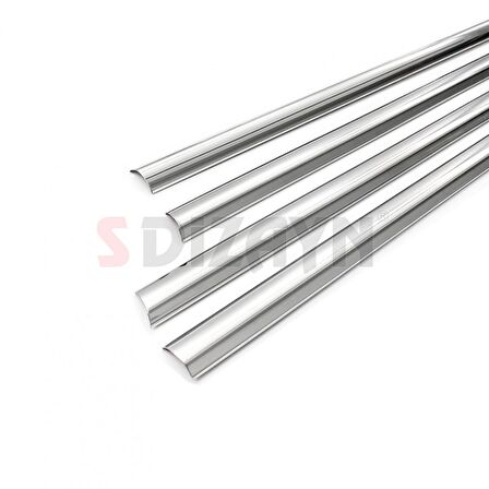 S-Dizayn VW Golf 7 Krom Cam Çıtası 4 Prç 2013-2020