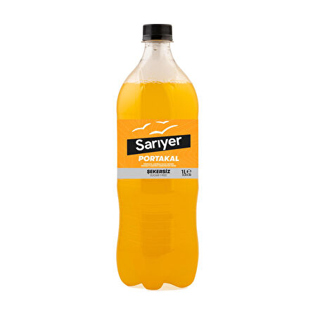 Sarıyer Kola ve Portakal 1 lt Şekersiz x 12 li Karma Koli