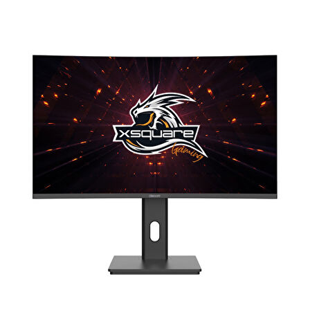 Dexim 27" FHD 180Hz 1ms (HDMI+DP) Freesync Adaptive Sync Curved VA Gaming Pivot Monitör DMT007