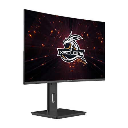 Dexim 27" FHD 180Hz 1ms (HDMI+DP) Freesync Adaptive Sync Curved VA Gaming Pivot Monitör DMT007
