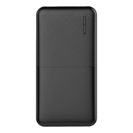 Dexim M9 10.000mAh Led Işıklı Powerbank - Siyah