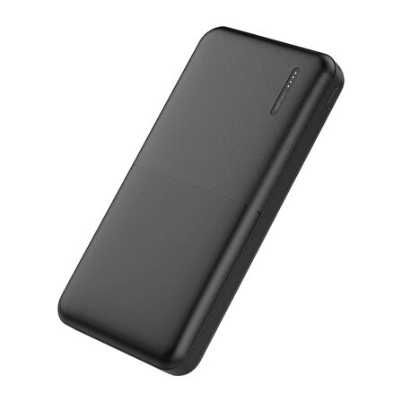 Dexim M9 10.000mAh Led Işıklı Powerbank - Siyah