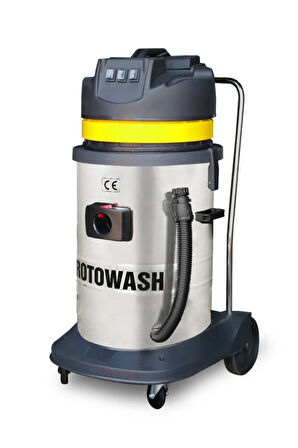 Rotowash 10430 3 Motorlu Islak Kuru Endüstriyel Süpürge