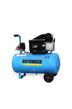 Rotowash 2.5hp 50 Lt Tek Kademeli Kompresör