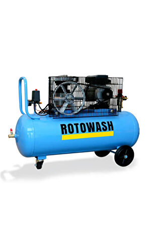 Rotowash 3hp 100 Lt Tek Kademeli Tek Pistonlu Kompresör
