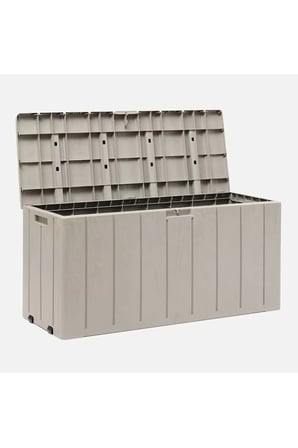 Toomax Multibox Bravo 270 Lt Gri – Dayanıklı, Tekerlekli Saklama Sandığı