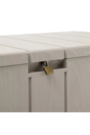 Toomax Multibox Bravo 270 Lt Gri – Dayanıklı, Tekerlekli Saklama Sandığı