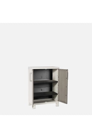 Toomax Midi Kısa Dolap Bahçe Dolabı, Balkon Dolabı, Banyo Dolabı 65x37x93 cm
